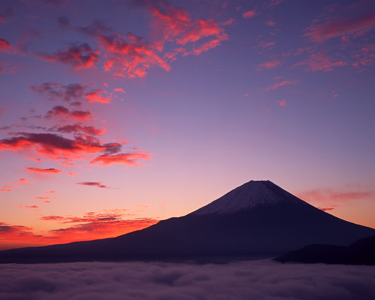 Mount Fuji, Japonsko tapety (2) #19 - 1280x1024