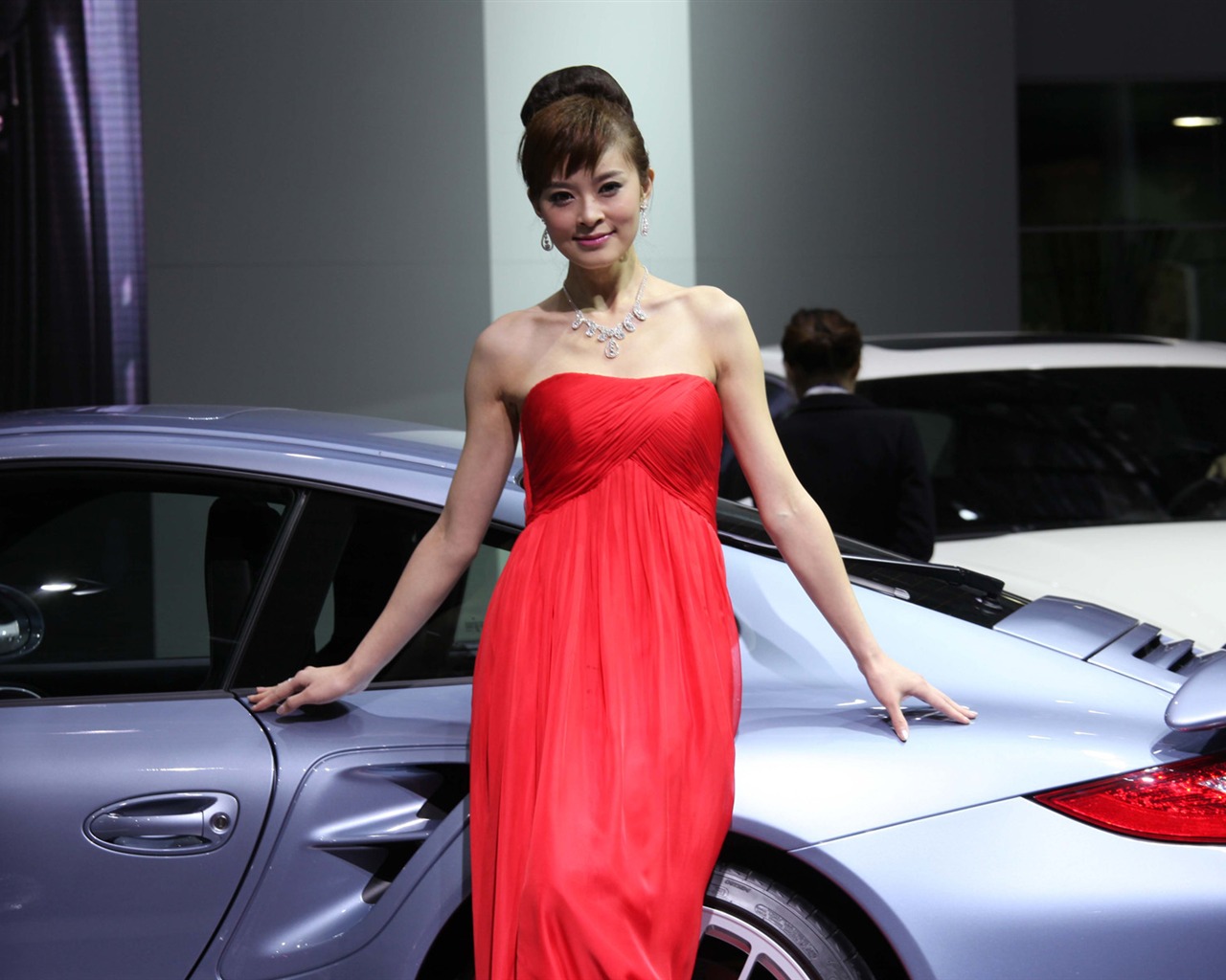 2010 Beijing International Auto Show beauty (1) (the wind chasing the clouds works) #3 - 1280x1024