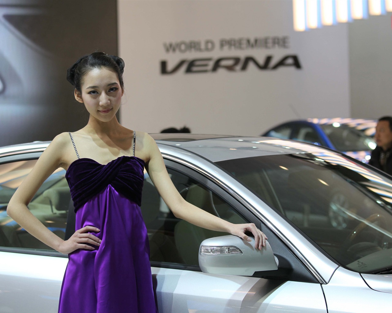 2010 Beijing International Auto Show beauty (1) (the wind chasing the clouds works) #15 - 1280x1024
