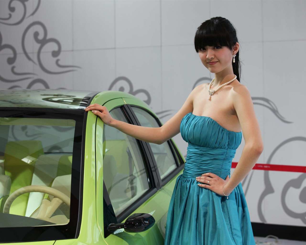 2010 Beijing International Auto Show beauty (1) (the wind chasing the clouds works) #34 - 1280x1024