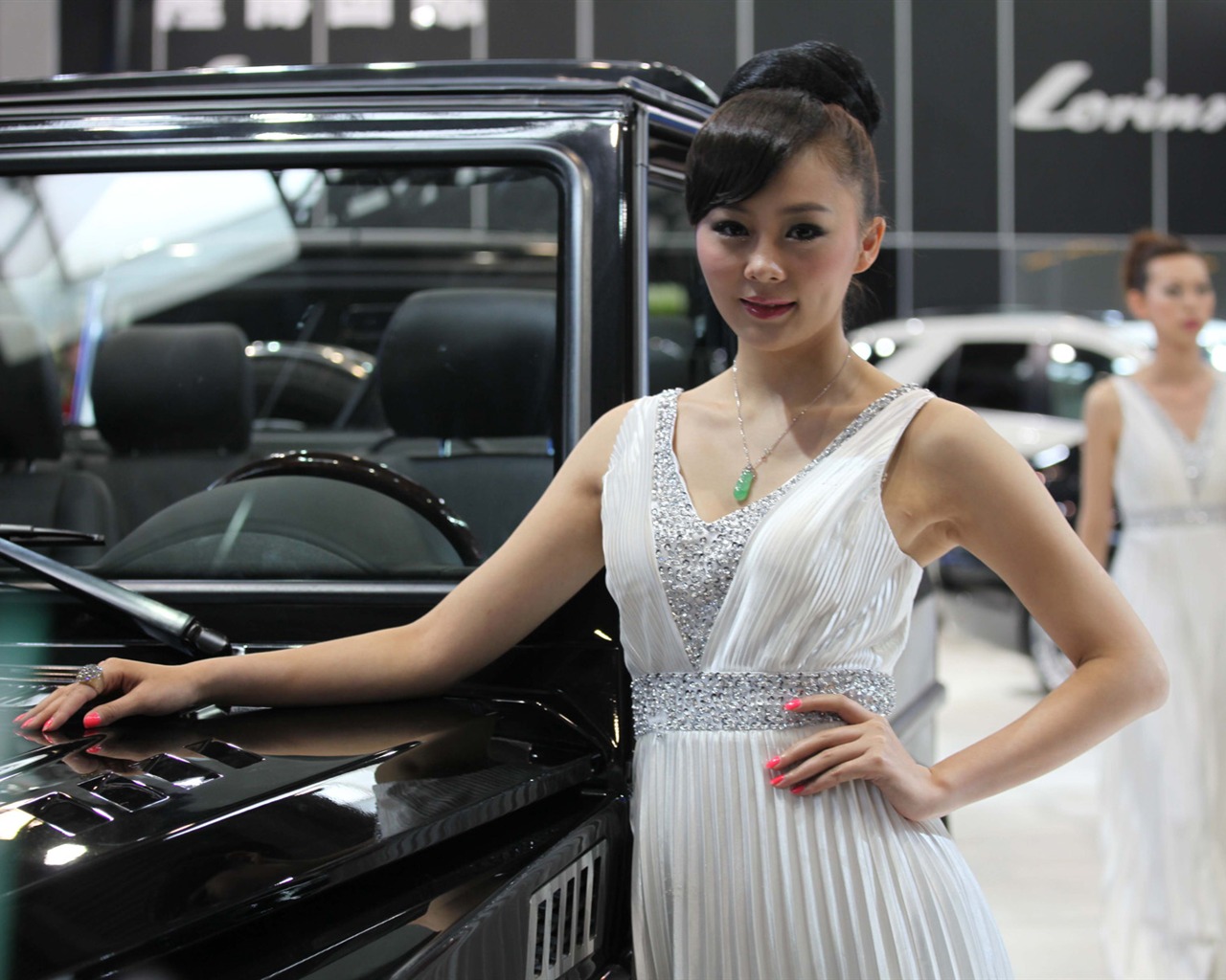 2010 Beijing International Auto Show beauty (1) (the wind chasing the clouds works) #35 - 1280x1024