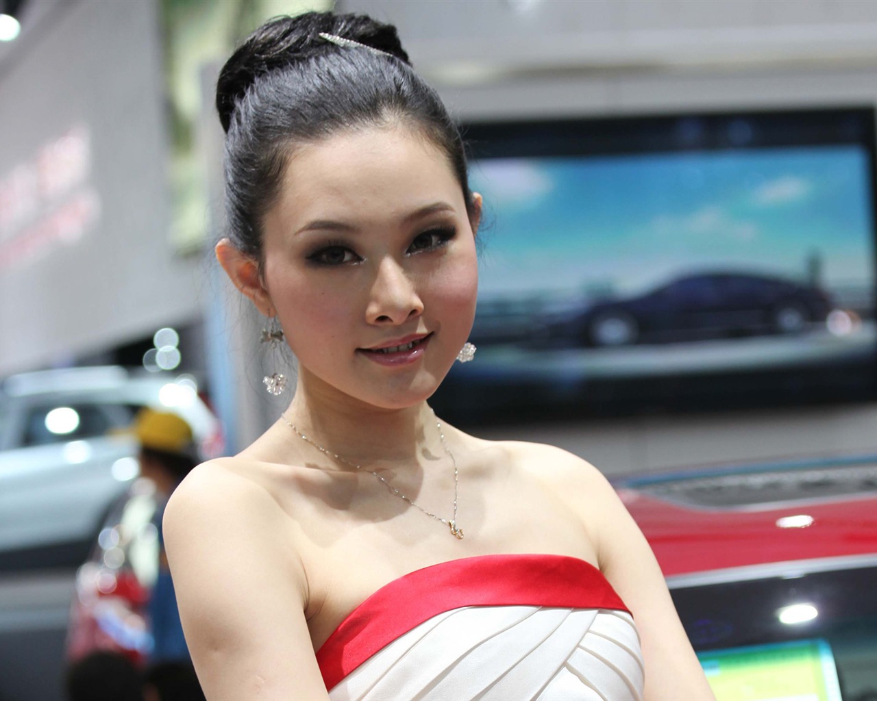 2010 Beijing International Auto Show beauty (1) (the wind chasing the clouds works) #40 - 1280x1024
