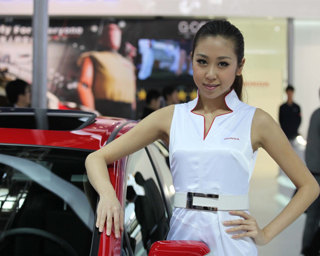 2010 Beijing International Auto Show beauty (2) (the wind chasing the clouds works) #6 - 1280x1024
