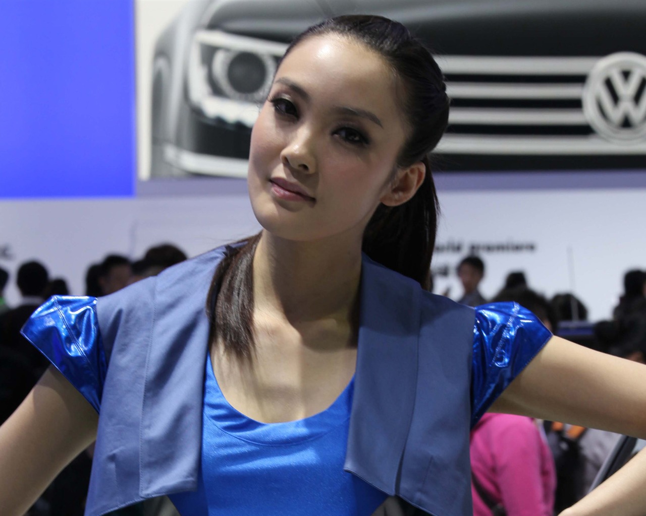 2010 Beijing International Auto Show beauty (2) (the wind chasing the clouds works) #7 - 1280x1024