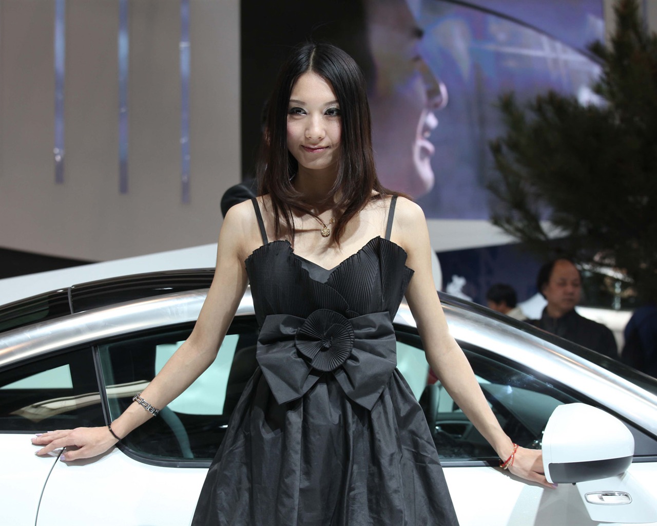 2010 Beijing International Auto Show beauty (2) (the wind chasing the clouds works) #38 - 1280x1024