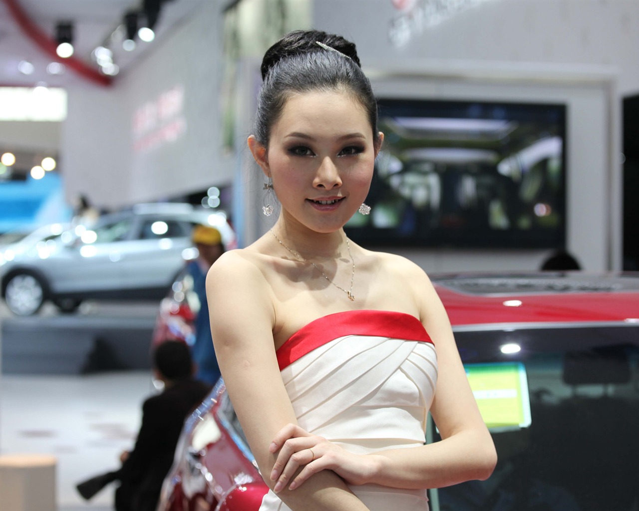 2010 Beijing International Auto Show beauty (2) (the wind chasing the clouds works) #39 - 1280x1024