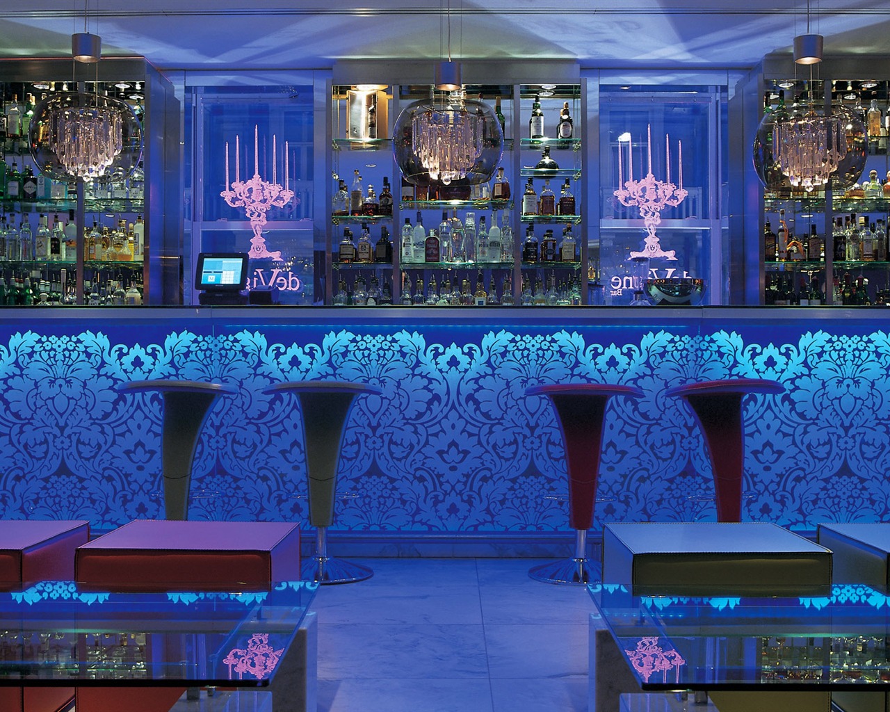 Restaurace Bar tapety (1) #20 - 1280x1024