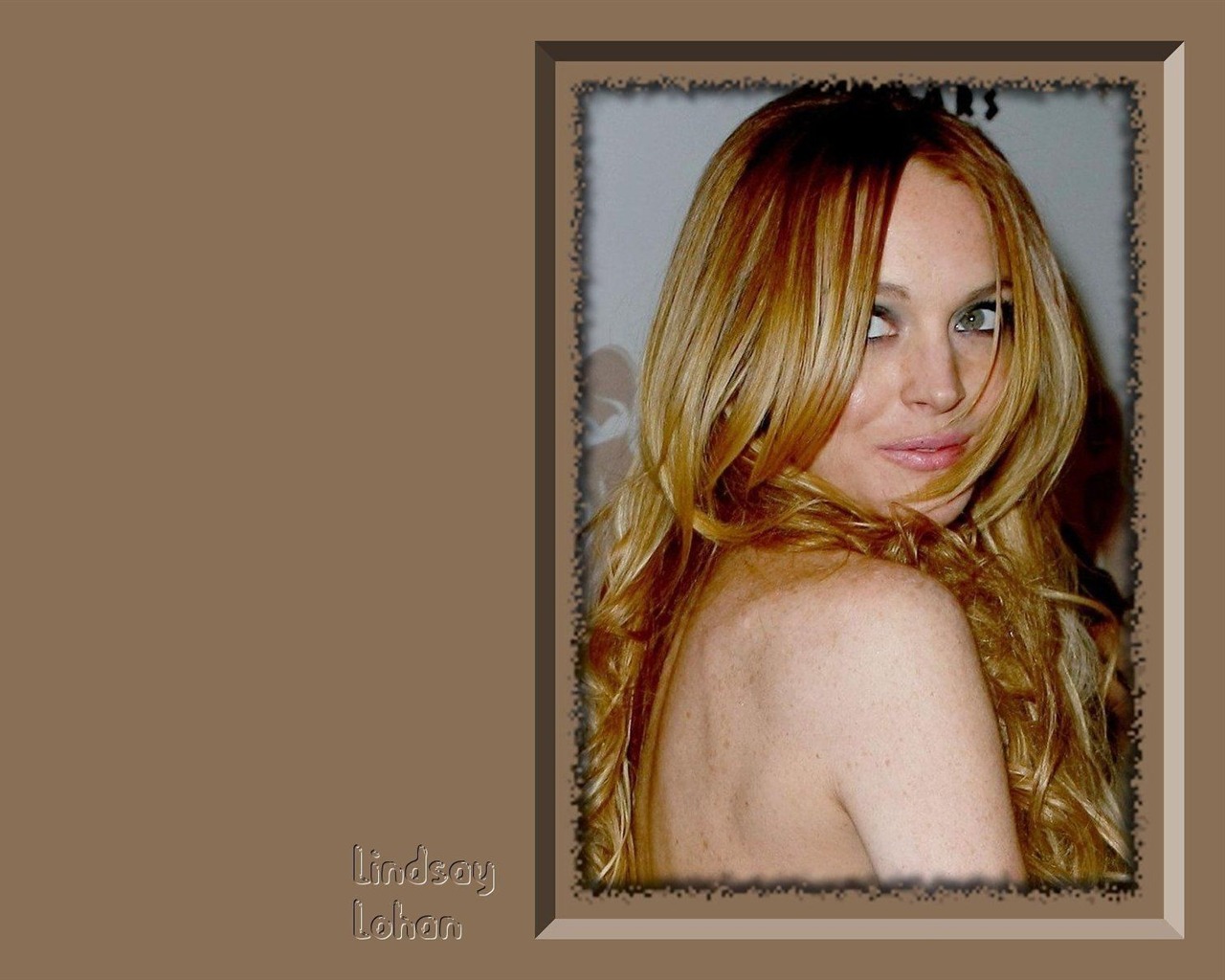 Lindsay Lohan beautiful wallpaper #16 - 1280x1024