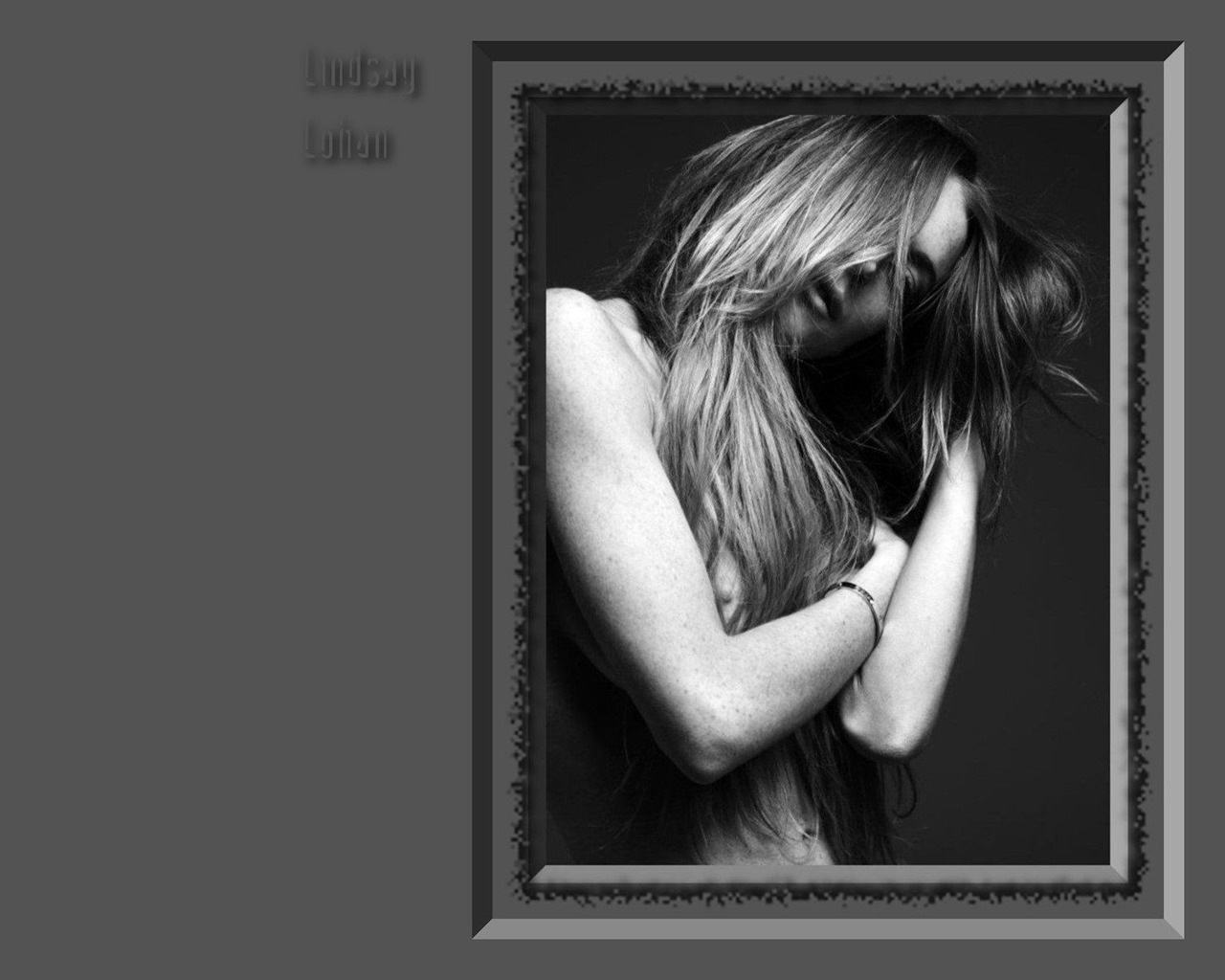 Lindsay Lohan krásná tapeta #24 - 1280x1024