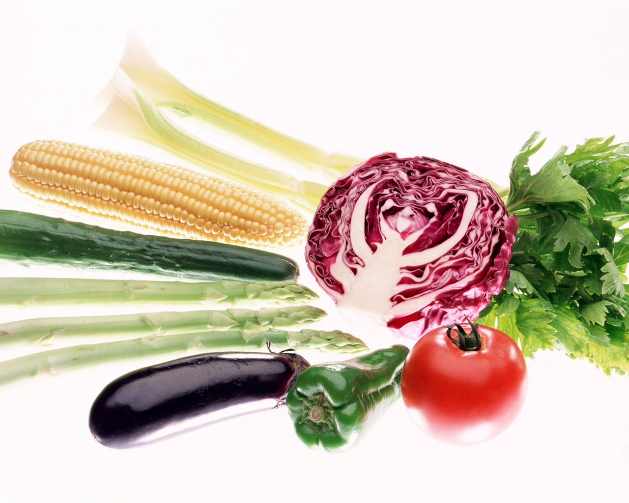 Fond d'écran photo de légumes (1) #17 - 1280x1024