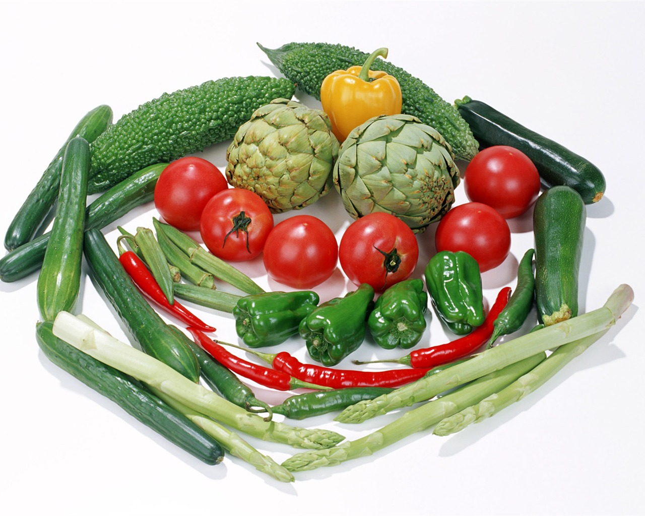 Vegetable photo wallpaper (1) #20 - 1280x1024