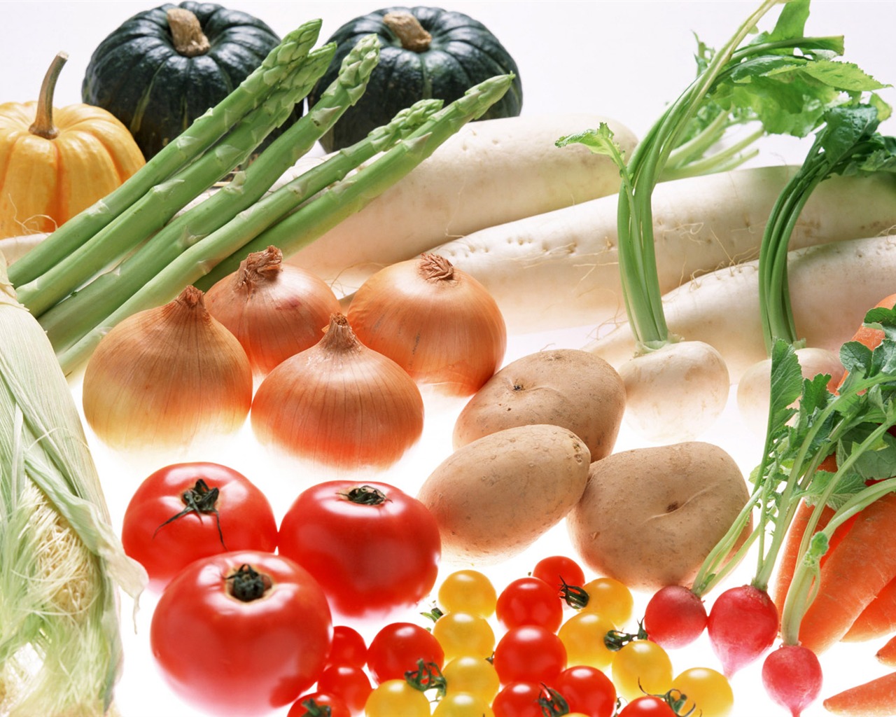 Vegetable photo wallpaper (2) #19 - 1280x1024