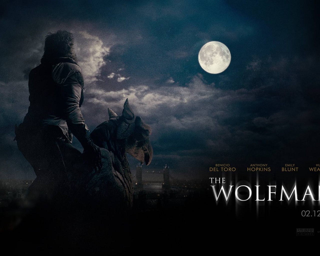The Wolfman 狼人 電影壁紙 #4 - 1280x1024