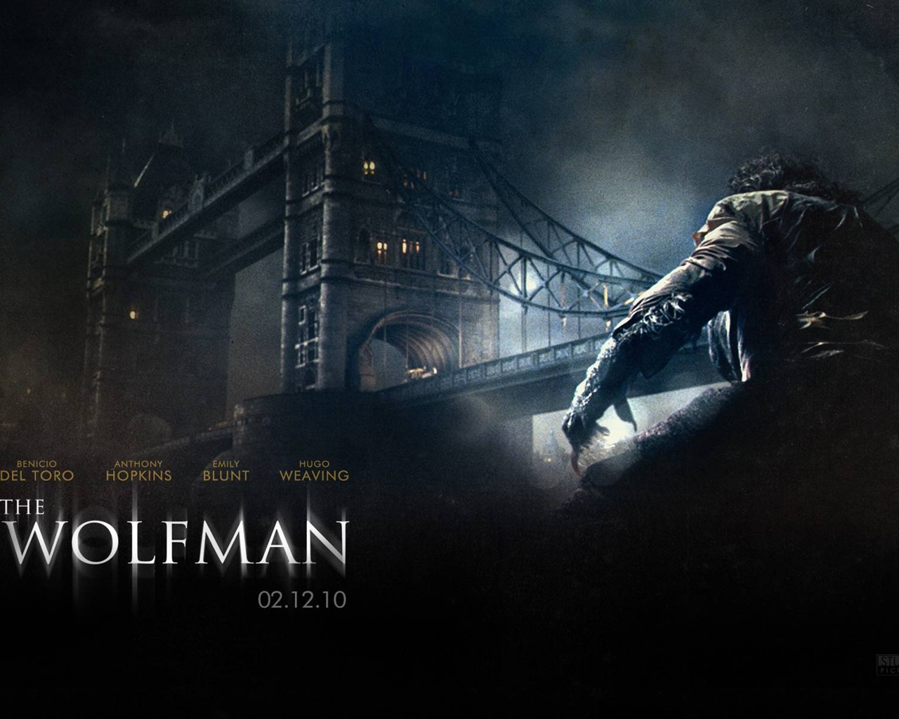 The Wolfman 狼人 電影壁紙 #5 - 1280x1024