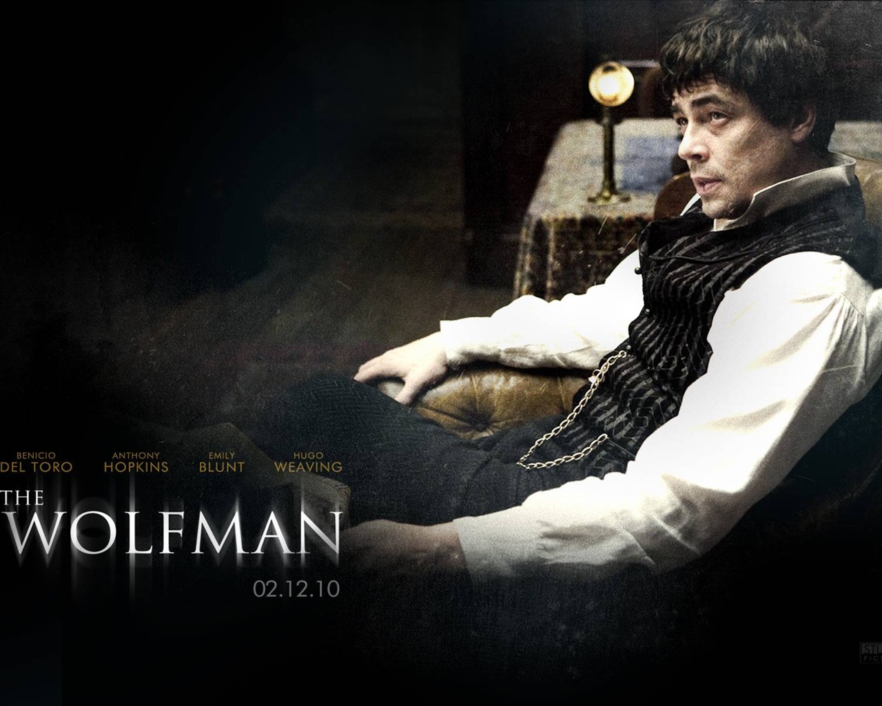 The Wolfman 狼人 電影壁紙 #8 - 1280x1024