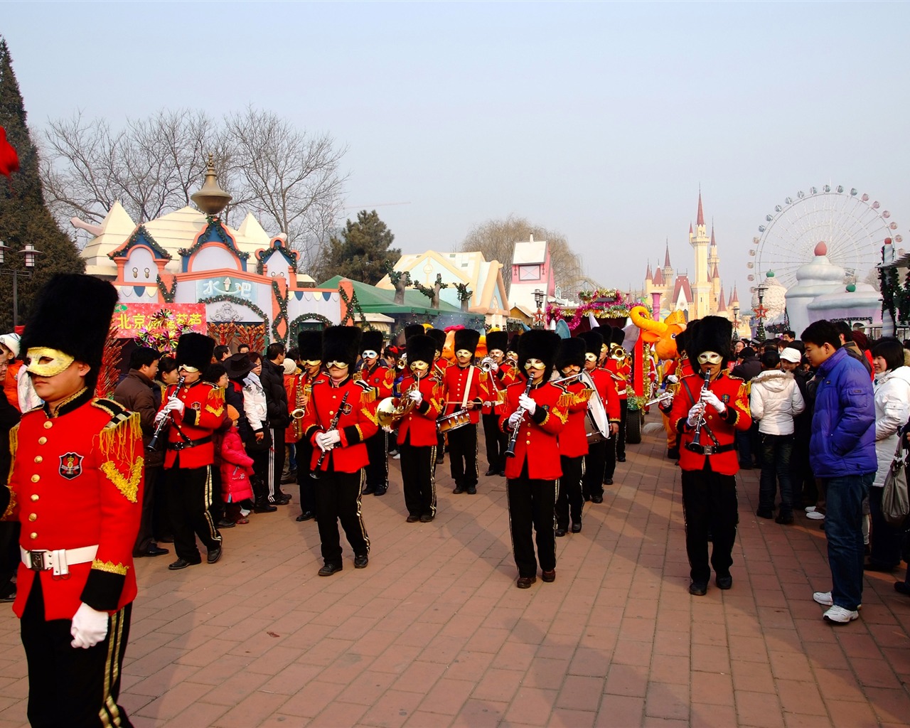 Happy Chinese New Year of the Beijing Yang Temple (rebar works) #3 - 1280x1024