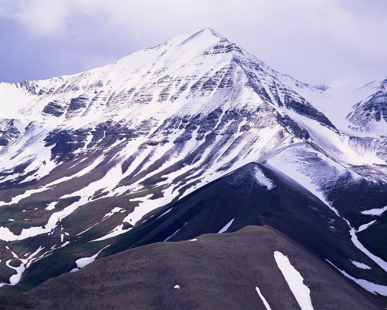 雪山 壁紙(二) #6 - 1280x1024