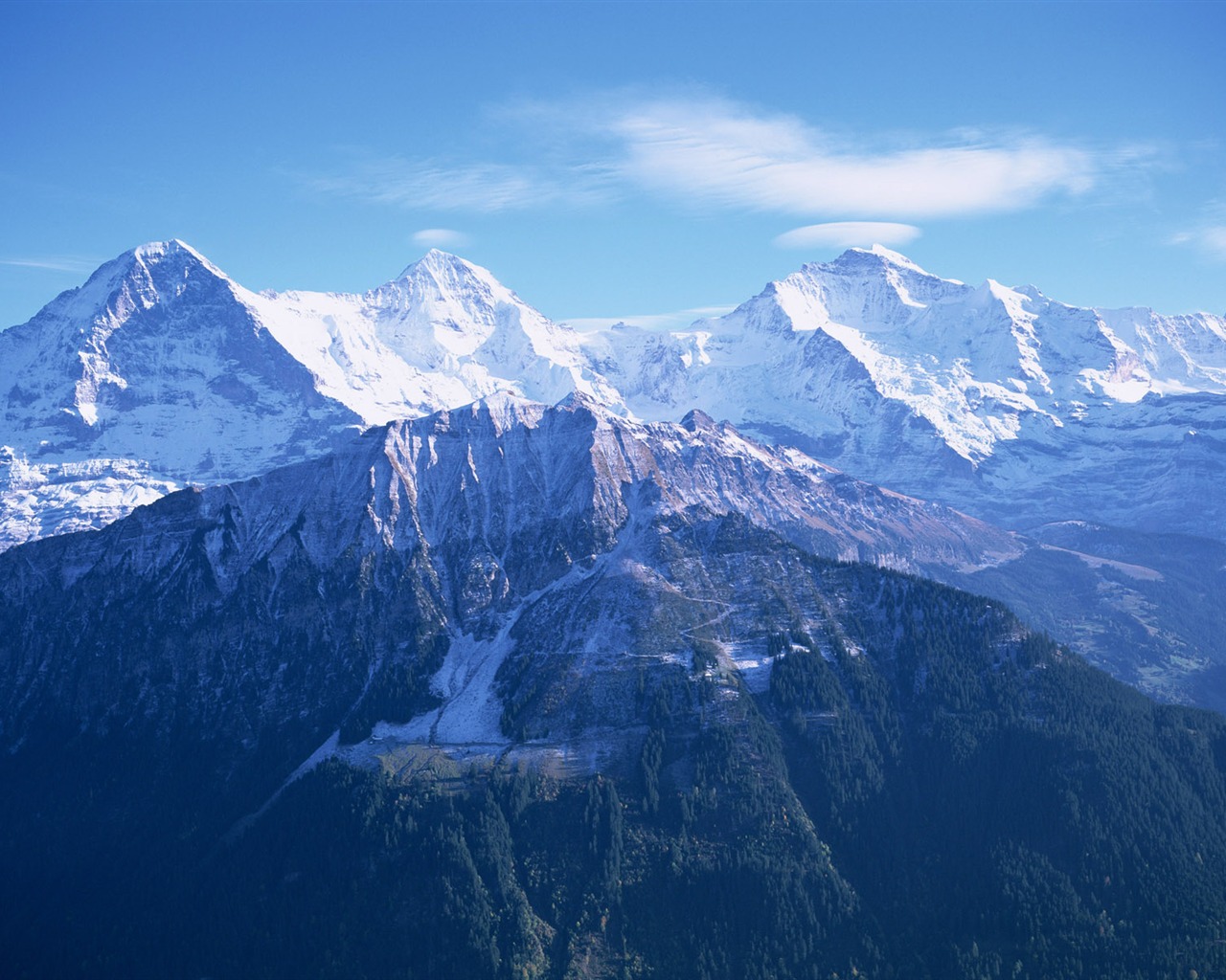 Snow Mountain wallpaper (2) #13 - 1280x1024