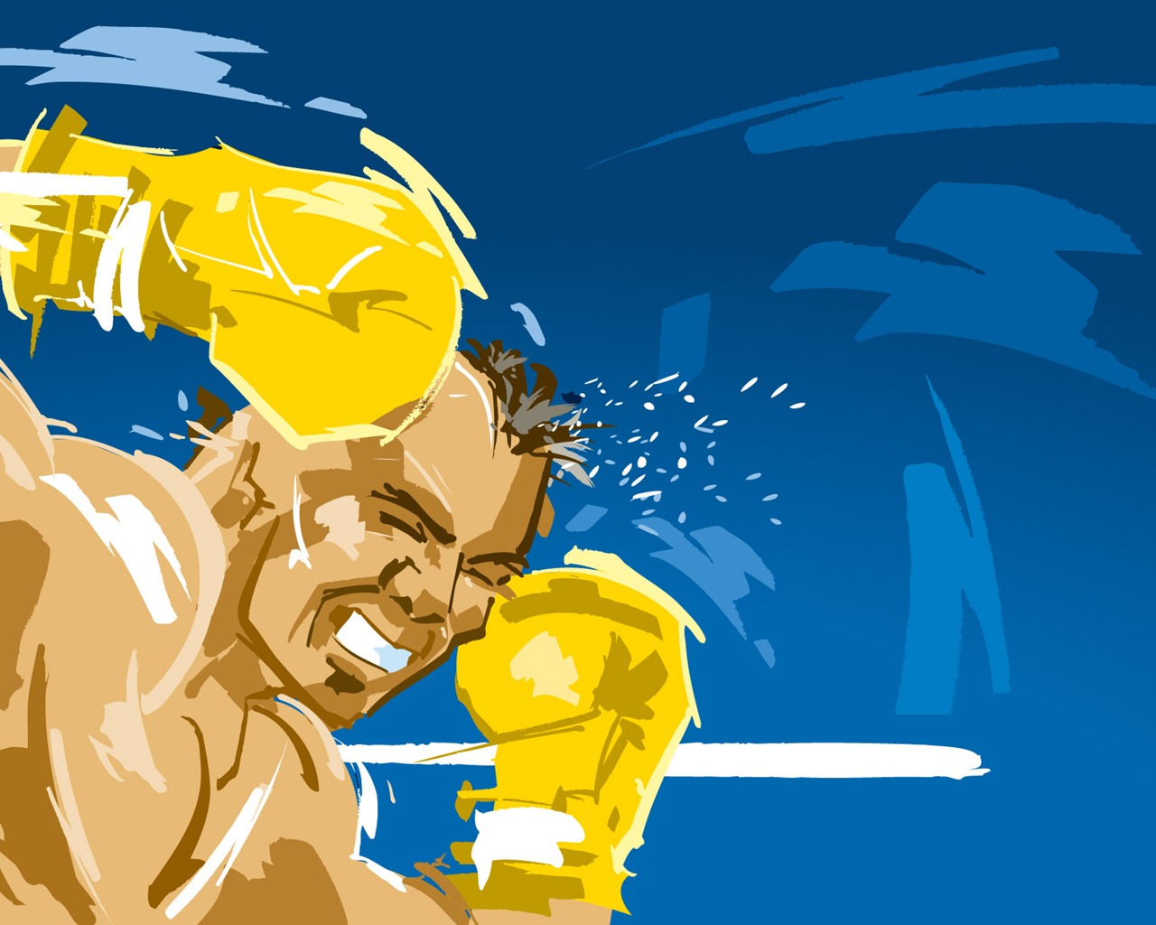 People living movement vector wallpaper (2) #1 - 1280x1024