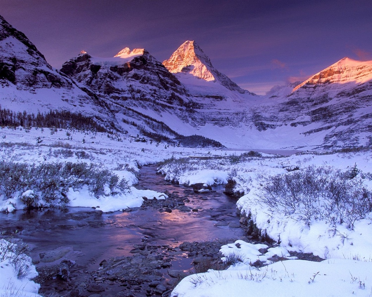 Snow wallpaper collection (1) #14 - 1280x1024