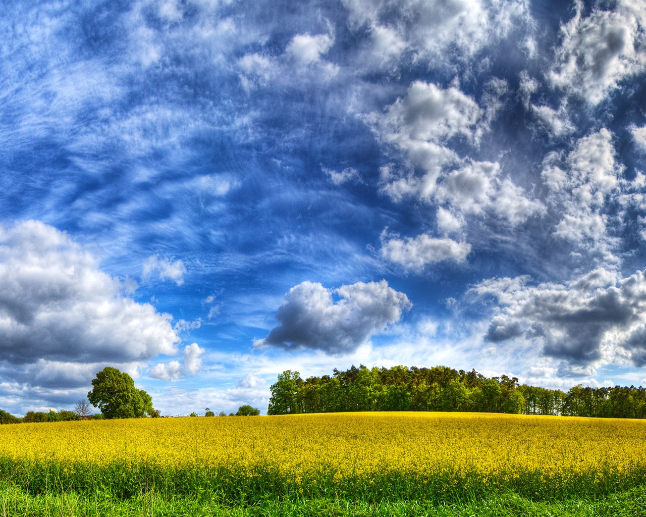 Krásně poskytnuté Krajina tapety (5) #1 - 1280x1024