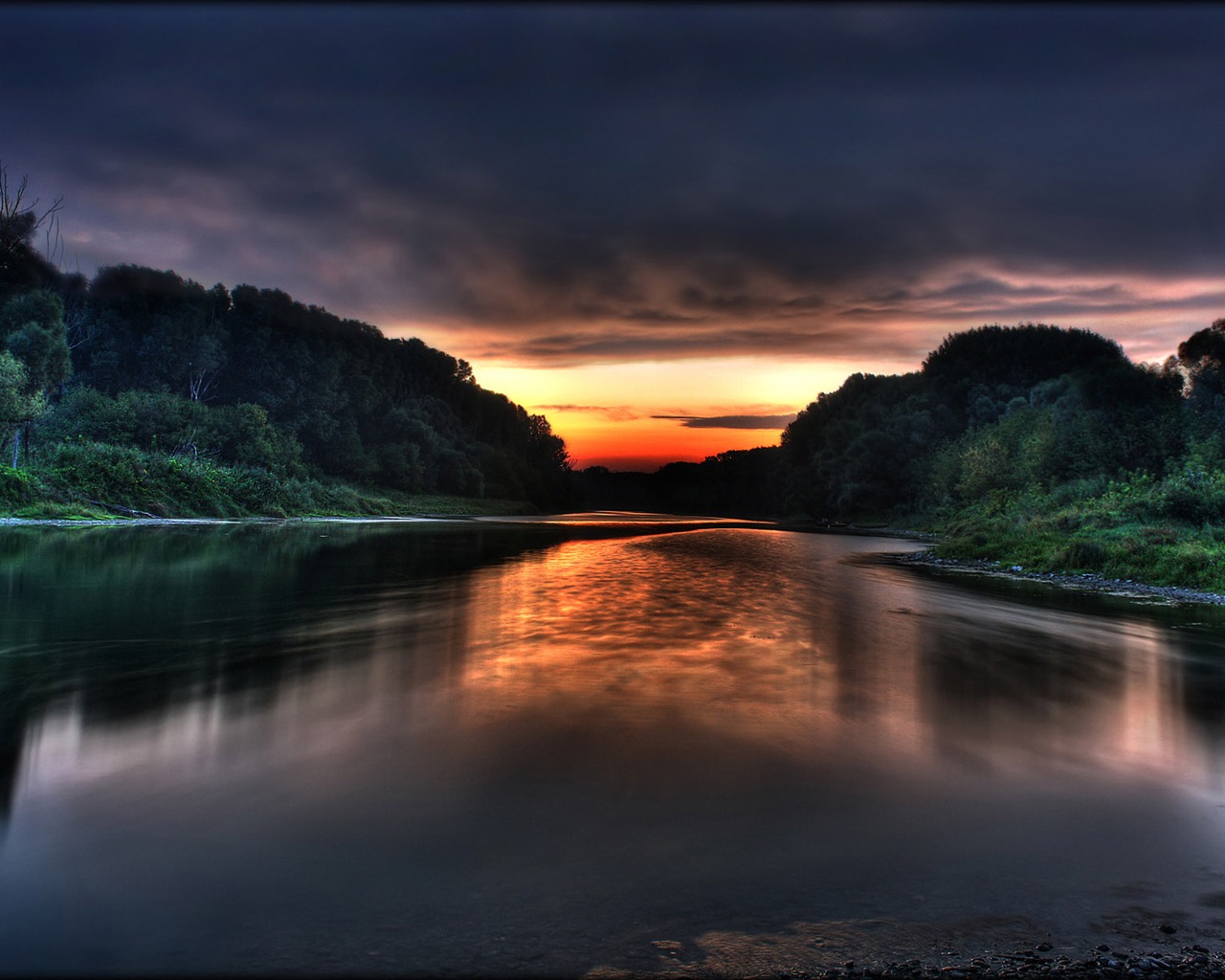 Krásně poskytnuté Krajina tapety (5) #20 - 1280x1024