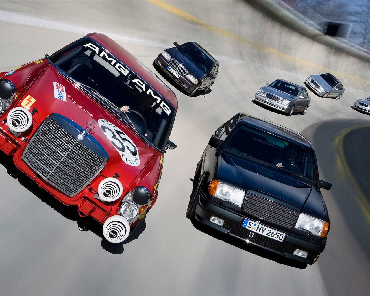 Mercedes tapety (3) #15 - 1280x1024
