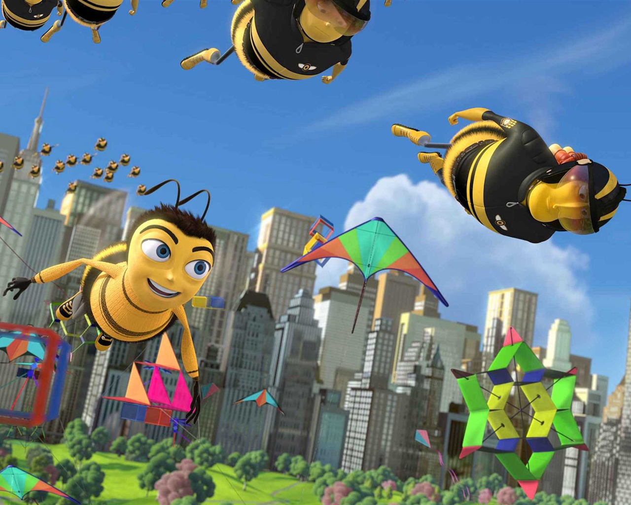 Bee Movie 蜜蜂總動員 高清壁紙 #5 - 1280x1024