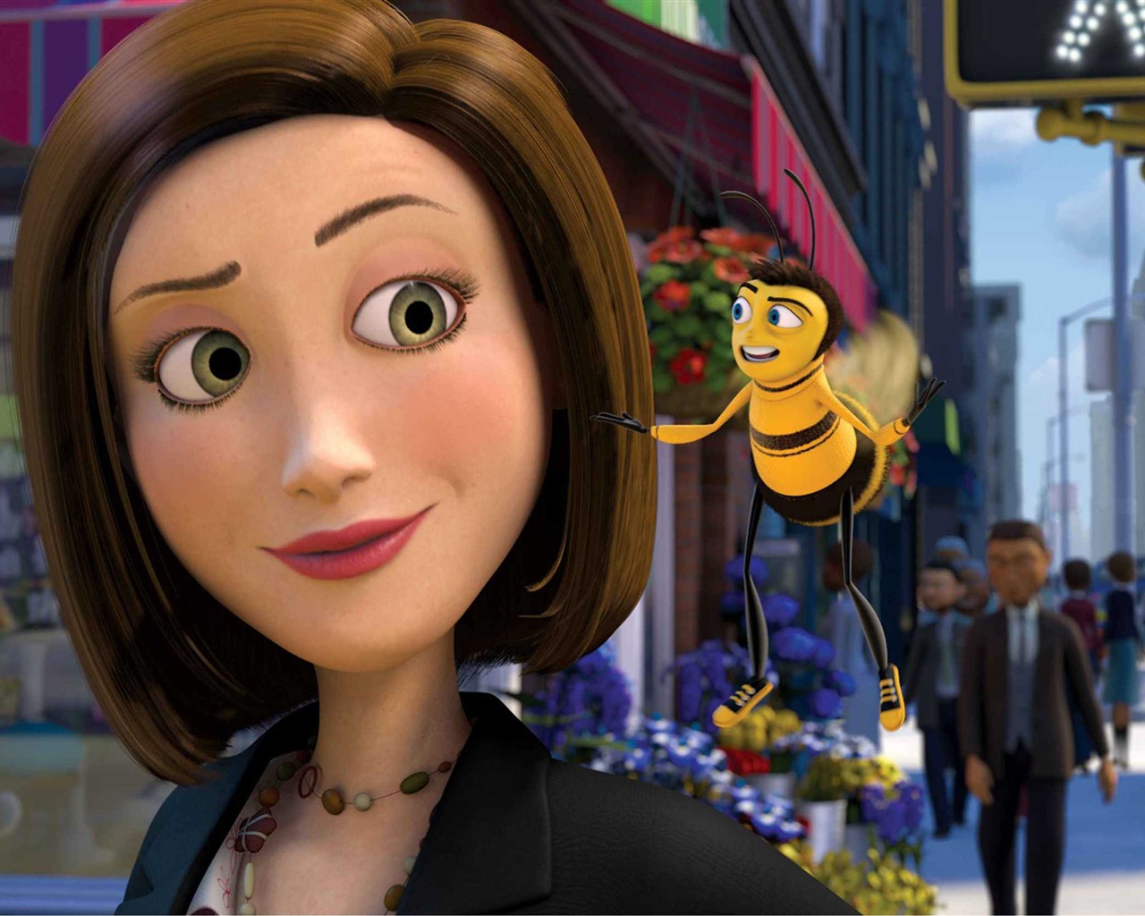 Bee Movie 蜜蜂總動員 高清壁紙 #6 - 1280x1024