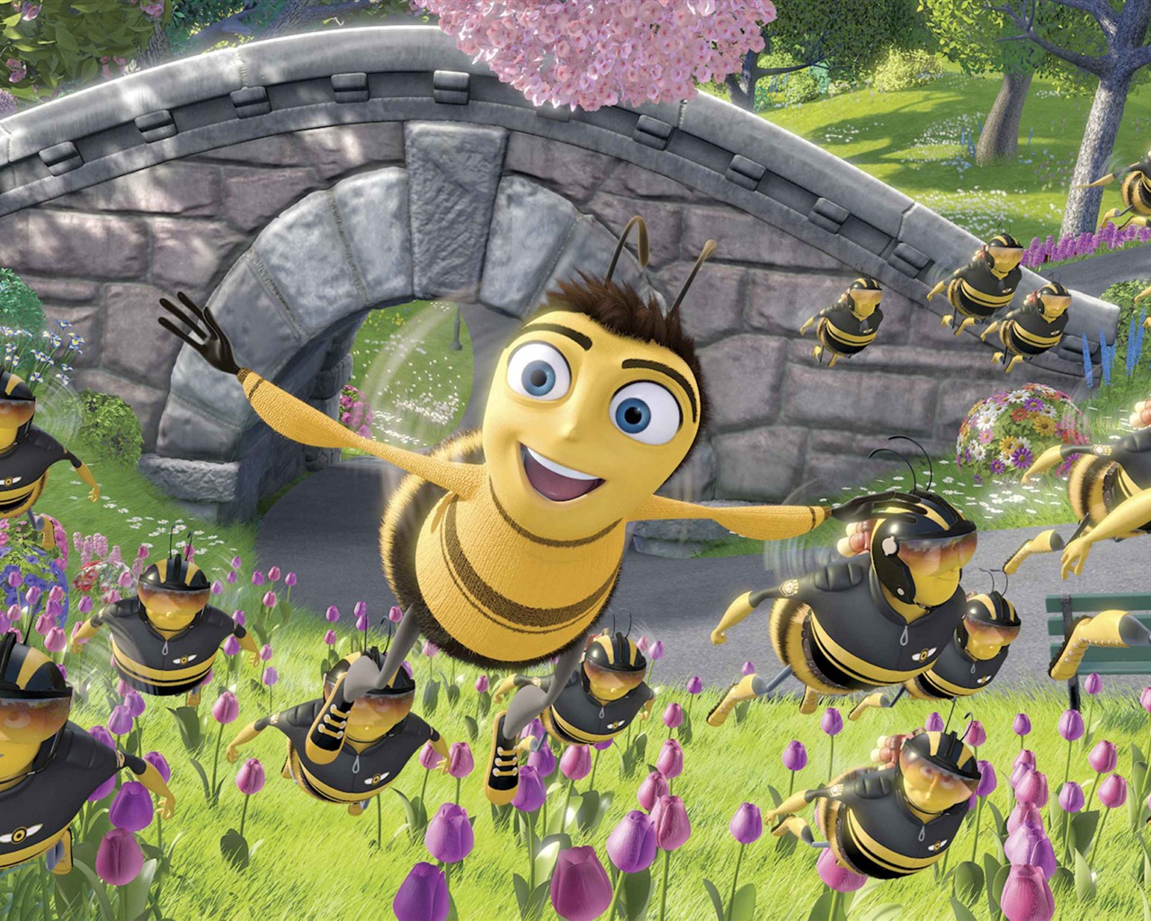 Bee Movie 蜜蜂總動員 高清壁紙 #11 - 1280x1024