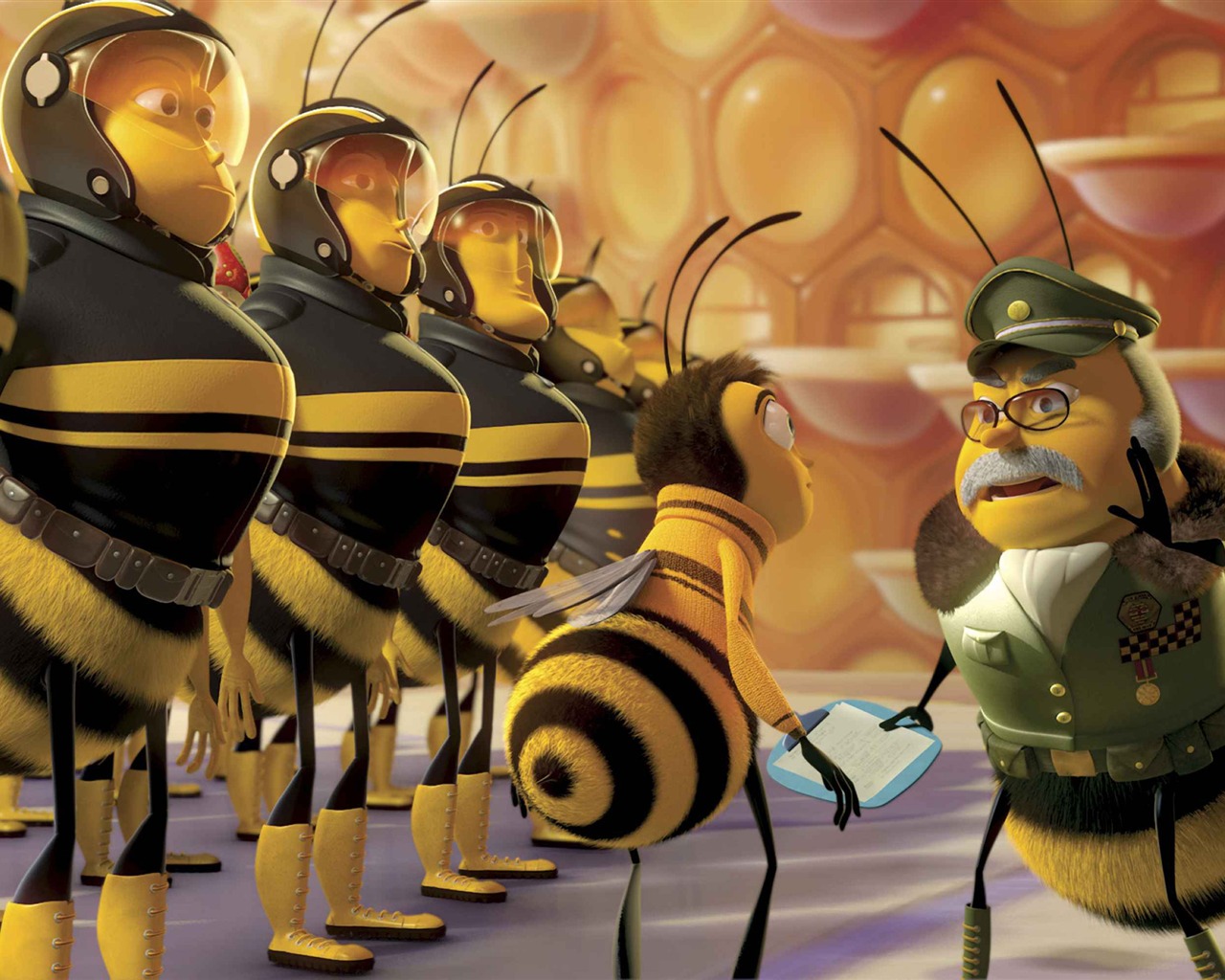 Bee Movie 蜜蜂總動員 高清壁紙 #14 - 1280x1024