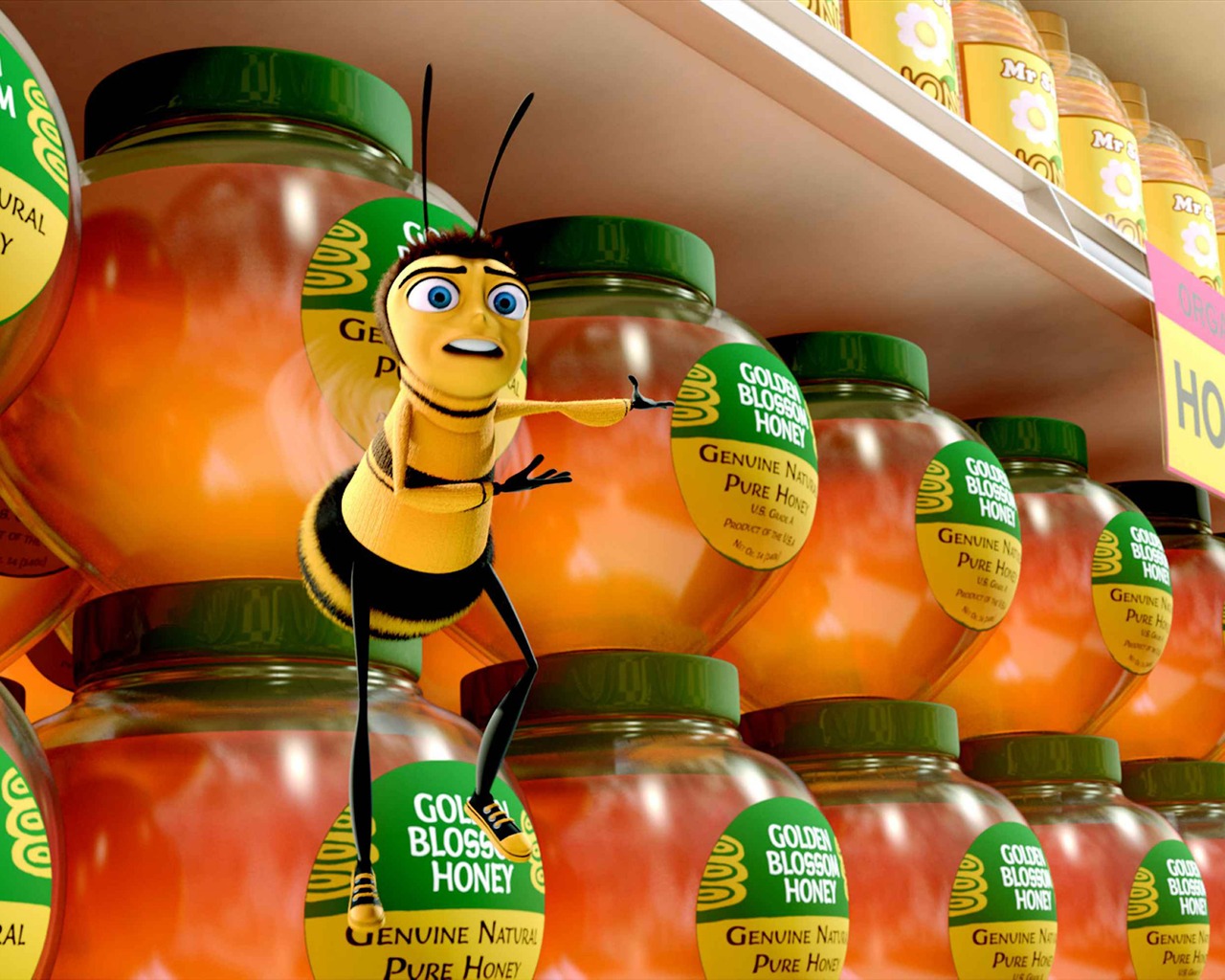 Bee Movie 蜜蜂總動員 高清壁紙 #15 - 1280x1024