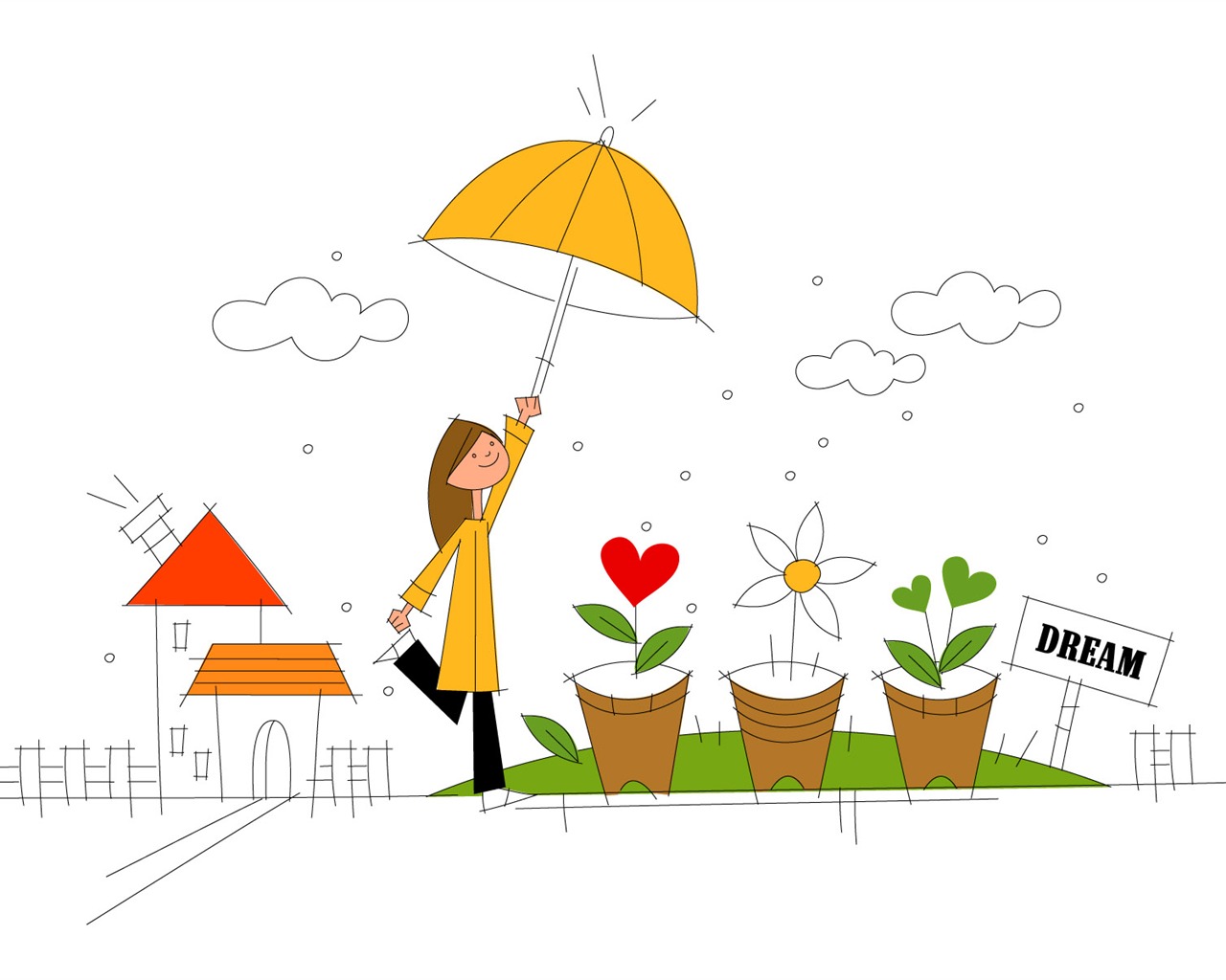 Jane document vector wallpaper cartoon (1) #2 - 1280x1024