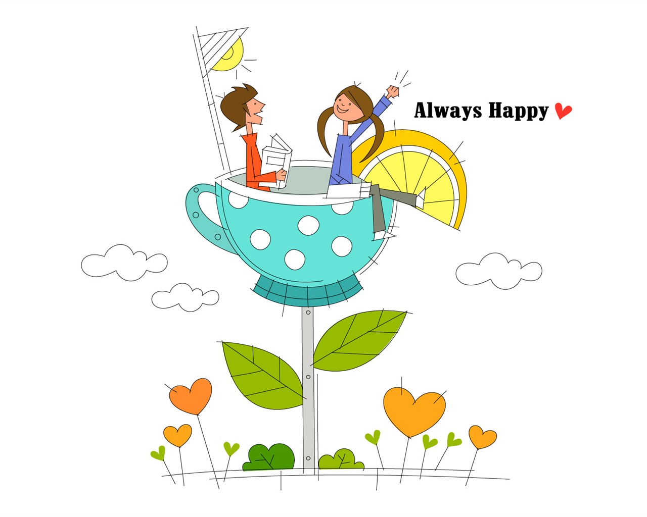 Jane document vector wallpaper cartoon (1) #13 - 1280x1024