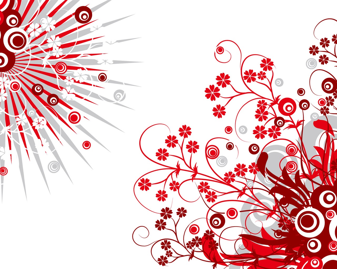 Widescreen trend vector wallpaper (1) #5 - 1280x1024