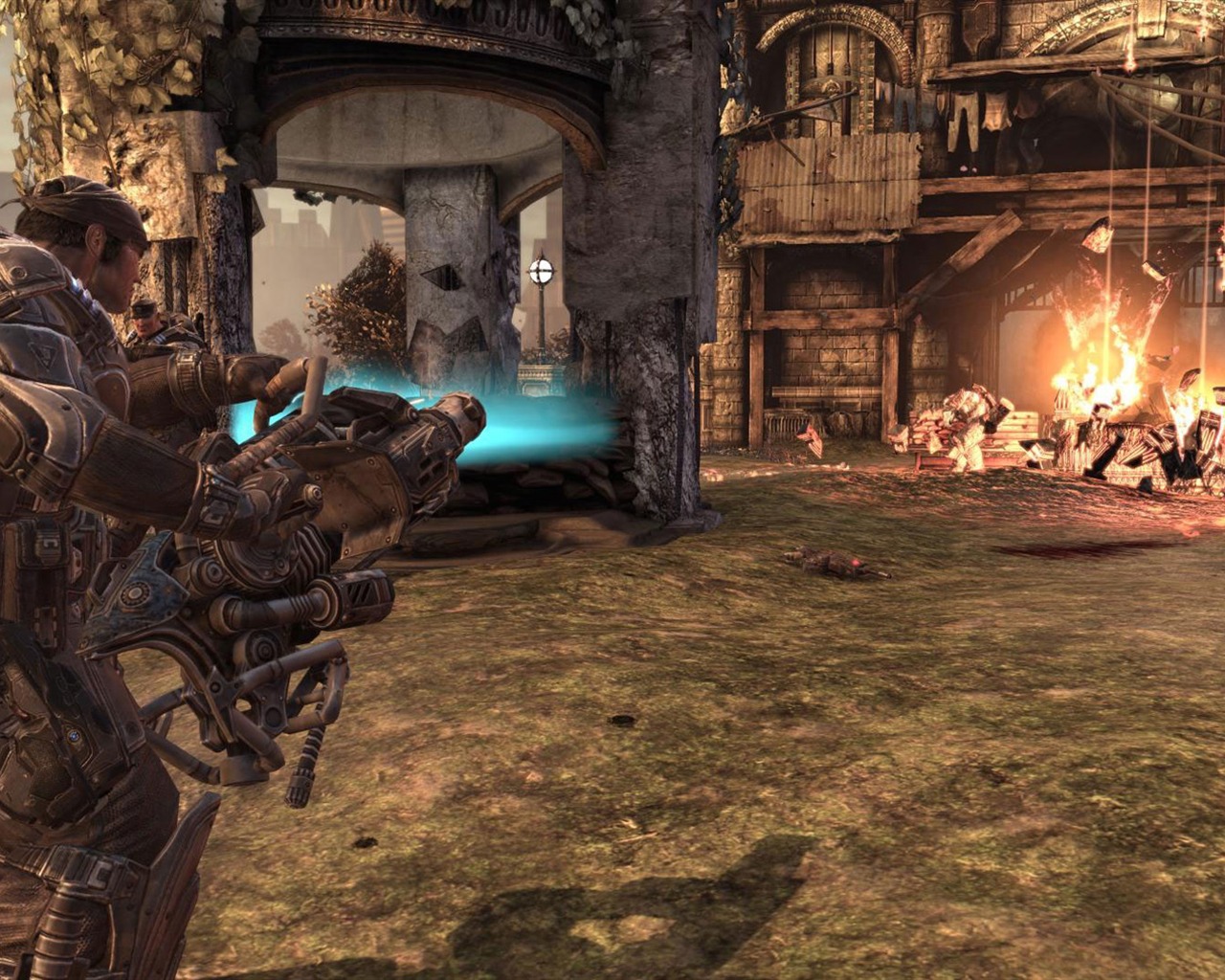 Gears of War 2 HD tapetu (1) #6 - 1280x1024