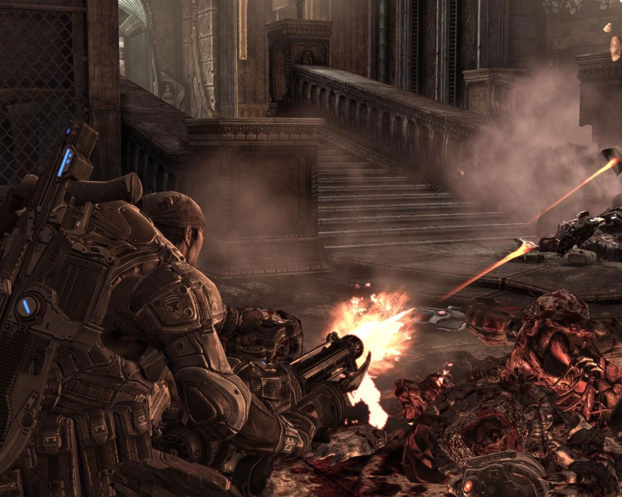 Gears of War 2 HD tapetu (1) #8 - 1280x1024
