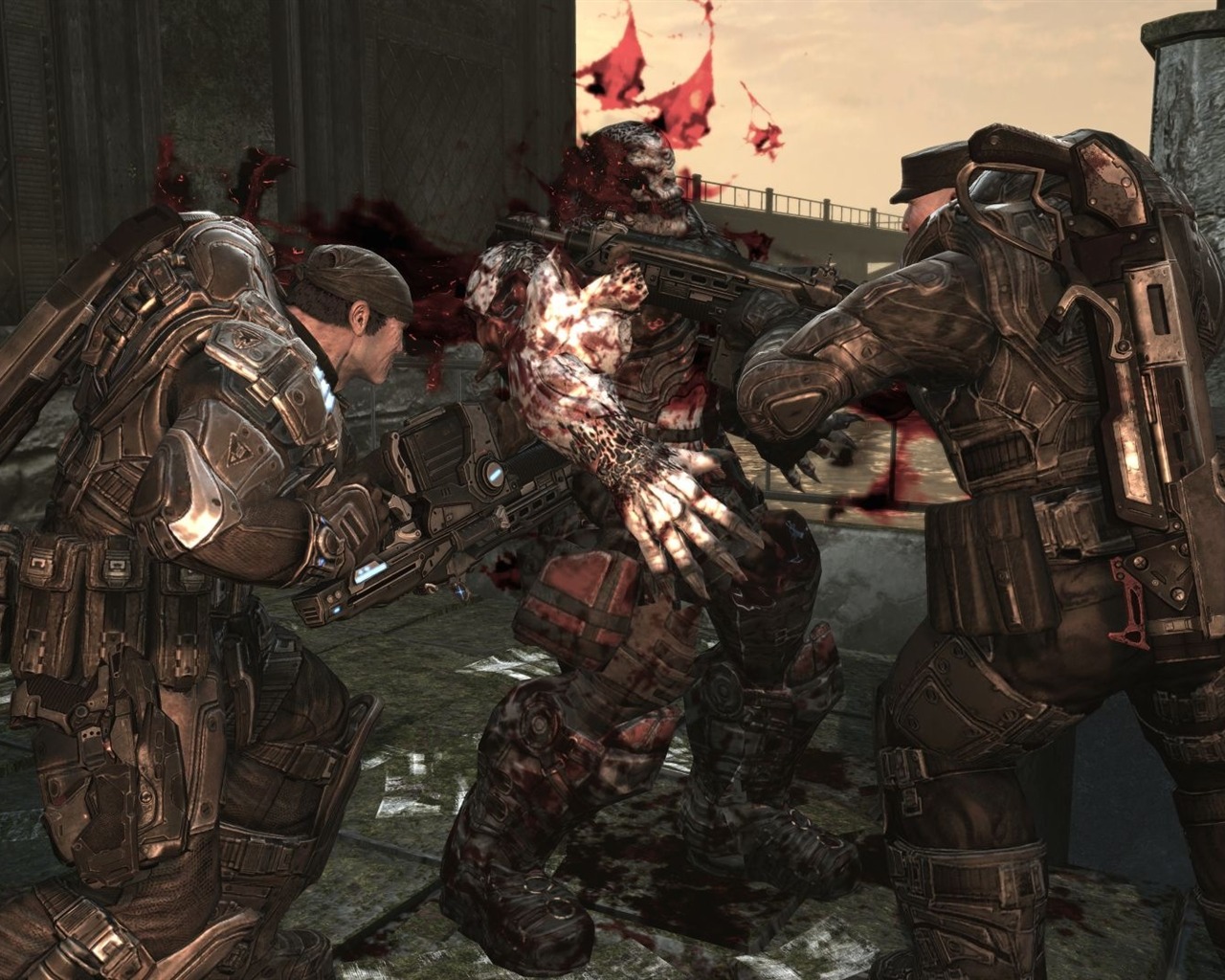 Gears of War 2 HD tapetu (1) #12 - 1280x1024