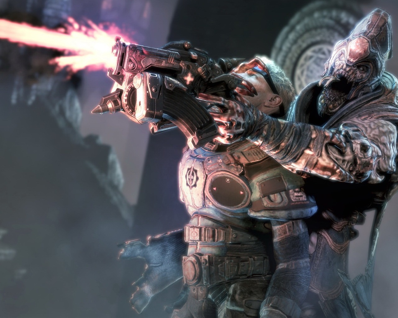 Gears of War 2 HD tapetu (1) #15 - 1280x1024