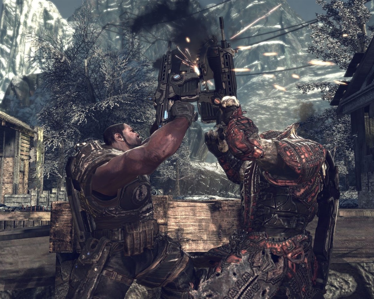 Gears Of War 2 HD wallpaper (1) #17 - 1280x1024