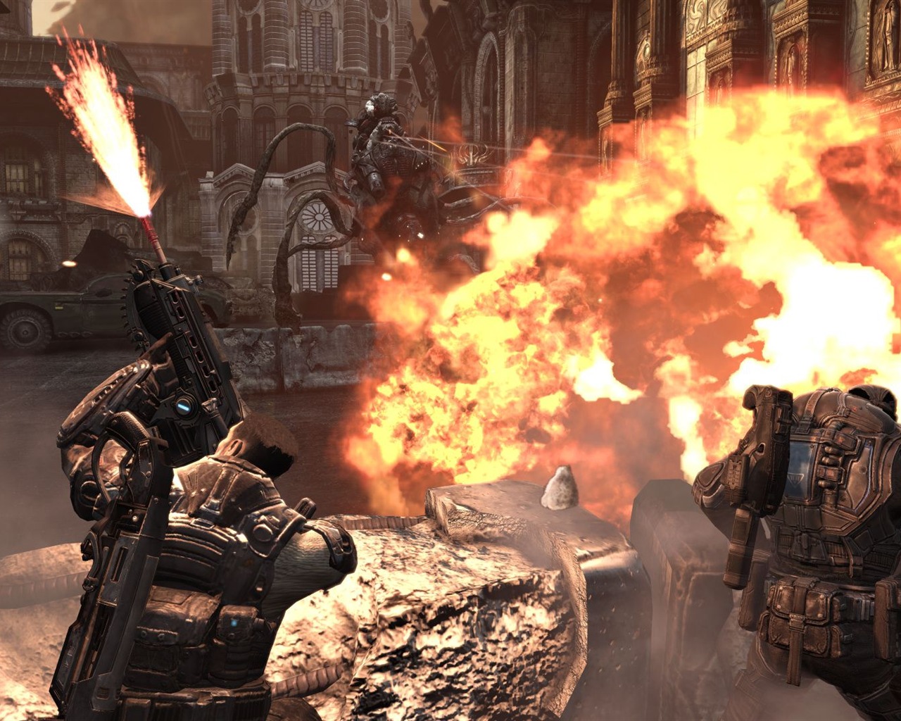 Gears of War 2 HD tapetu (1) #19 - 1280x1024