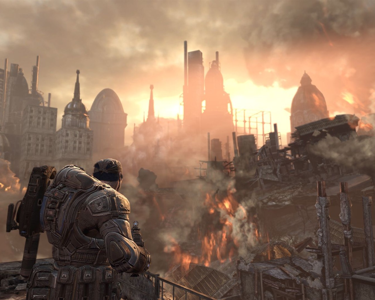 Gears of War 2 HD tapetu (1) #20 - 1280x1024