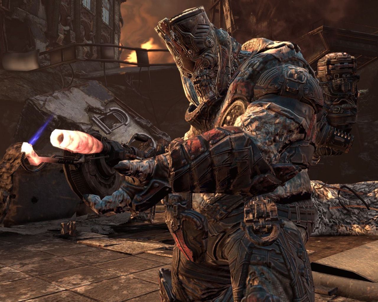 Gears Of War 2 HD wallpaper (1) #22 - 1280x1024