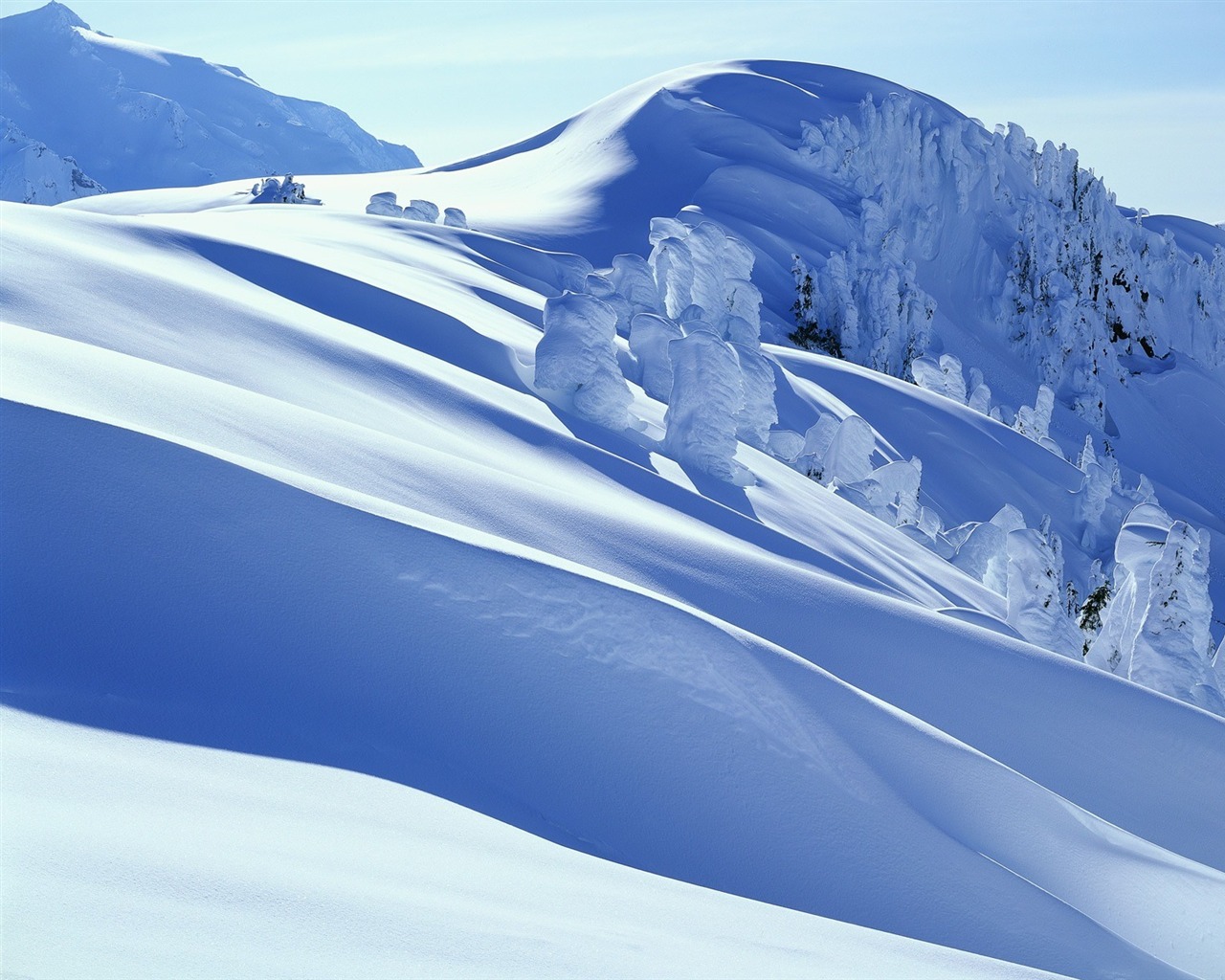Snow wallpaper collection (2) #11 - 1280x1024