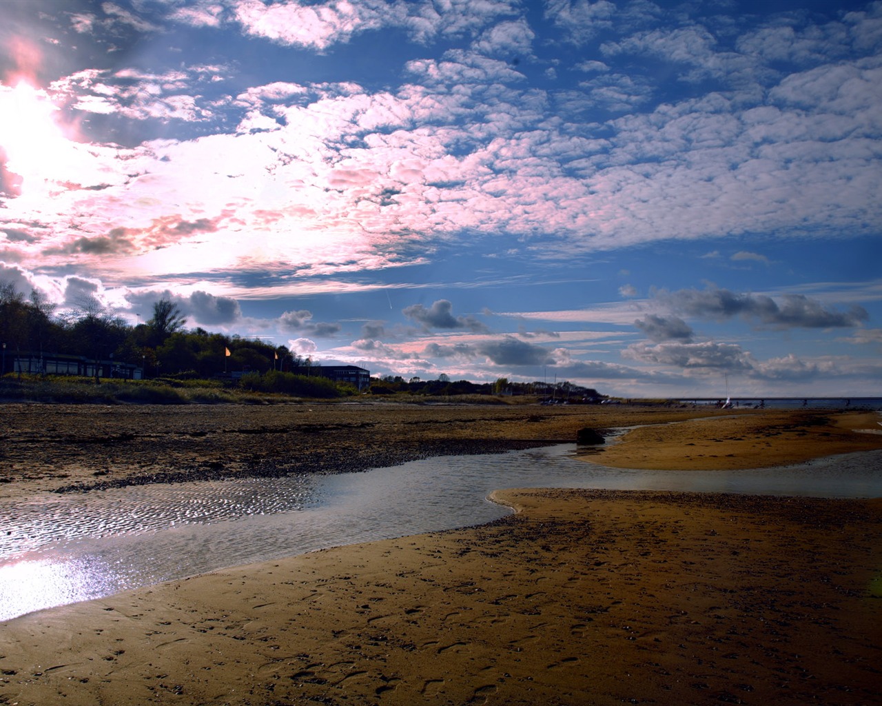 Beautifully rendered scenery wallpaper (6) #19 - 1280x1024