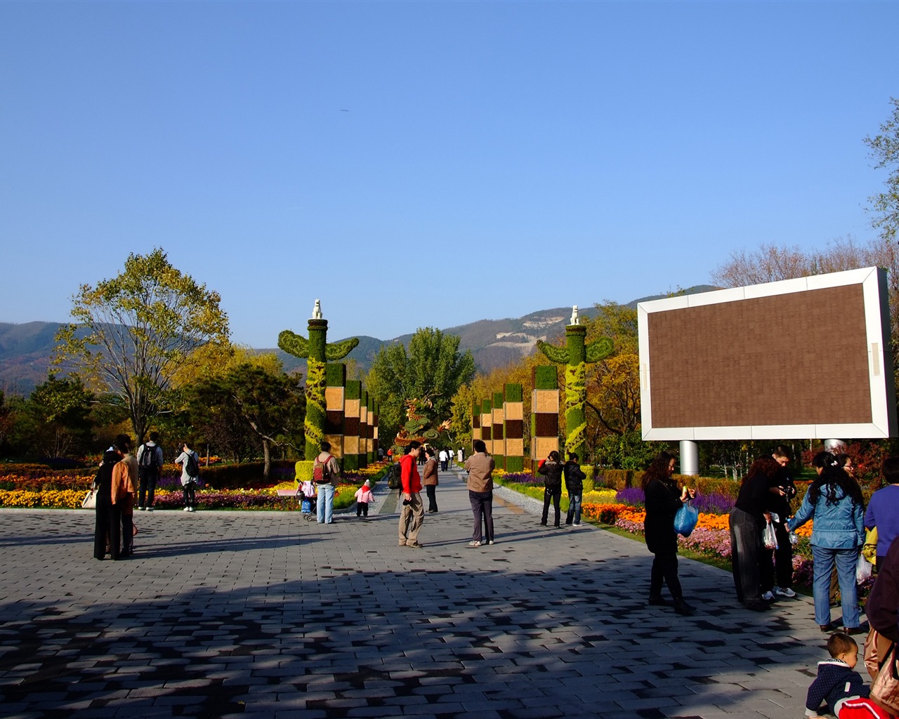 秋日的香山植物園 (螺紋鋼作品) #12 - 1280x1024