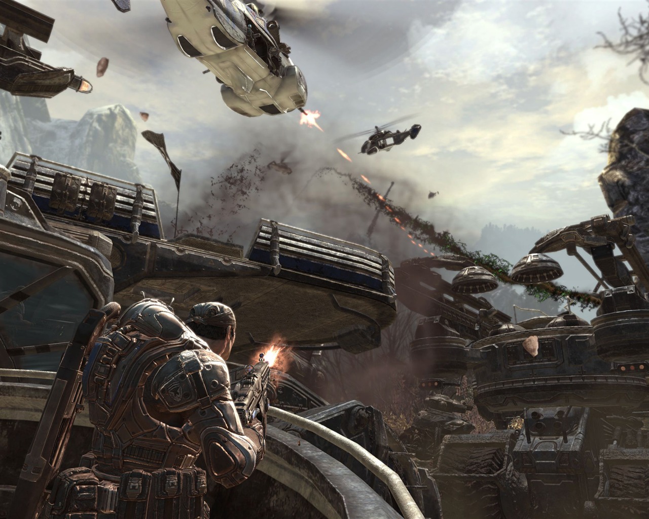 Gears of War 2 HD tapetu (2) #3 - 1280x1024