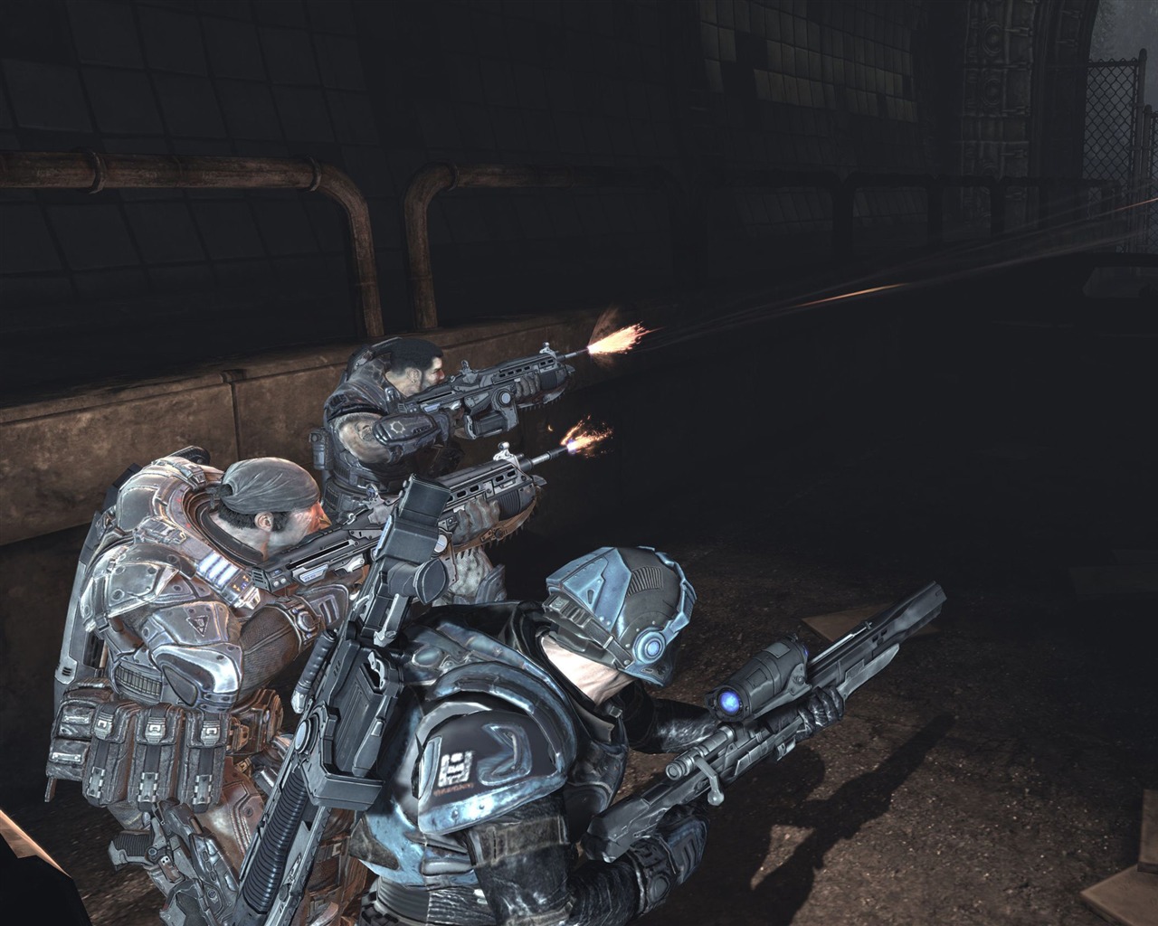 Gears of War 2 HD tapetu (2) #8 - 1280x1024