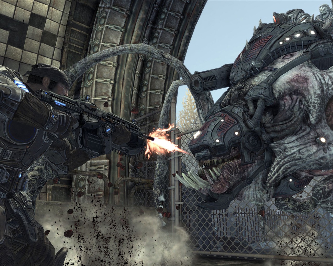 Gears of War 2 HD tapetu (2) #9 - 1280x1024