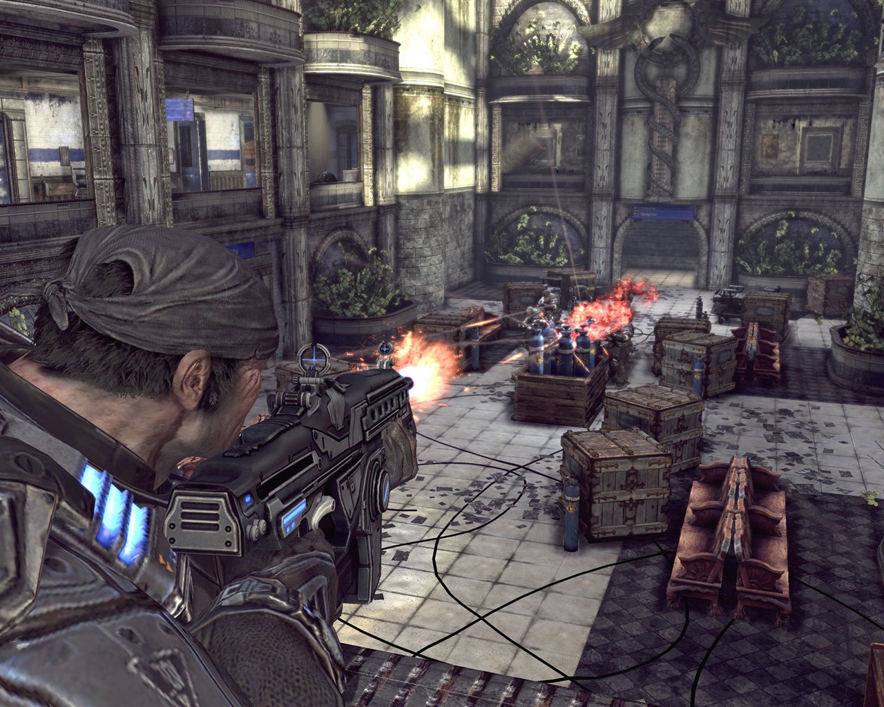 Gears Of War 2 战争机器 2 高清壁纸(二)13 - 1280x1024